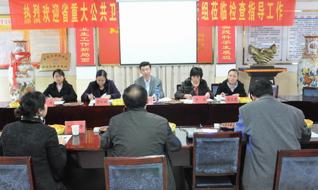 省公共卫生妇幼项目质量检查组来院检查督导妇幼工作