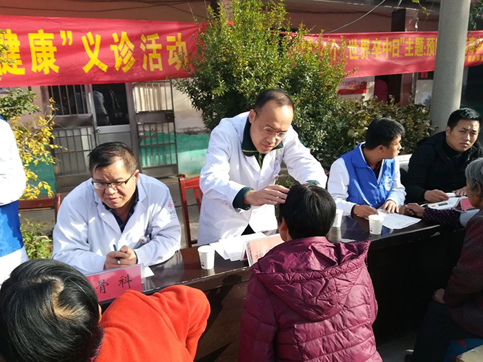 第五批“第一村医”正式报到派驻村及“助力第一村医大型义诊”